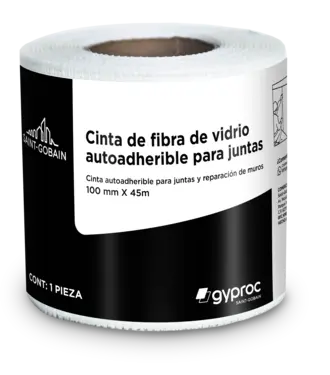 Cinta de malla de fibra de vidrio para sistemas constructivos exteriores