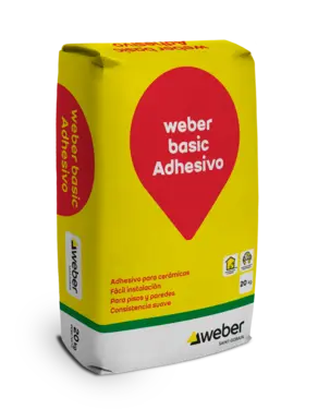mortero para pisos y paredes interiores Saint-Gobain Weber